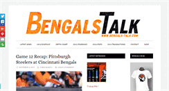 Desktop Screenshot of bengals-talk.com